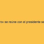 Lavrov se reúne con el presidente serbio