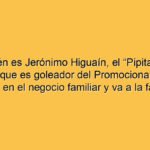 Quién es Jerónimo Higuaín, el “Pipita” del Ascenso que es goleador del Promocional Amateur, trabaja en el negocio familiar y va a la facultad