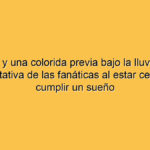 BTS y una colorida previa bajo la lluvia: la expectativa de las fanáticas al estar cerca de cumplir un sueño