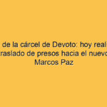 Cierre de la cárcel de Devoto: hoy realizan el segundo traslado de presos hacia el nuevo penal de Marcos Paz