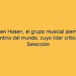 Die Toten Hosen, el grupo musical alemán más argentino del mundo, cuyo líder critica a la Selección