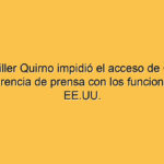 El canciller Quirno impidió el acceso de Clarín a la conferencia de prensa con los funcionarios de EE.UU.