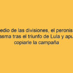 En medio de las divisiones, el peronismo se entusiasma tras el triunfo de Lula y apuesta a copiarle la campaña