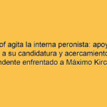 Kicillof agita la interna peronista: apoyo de Grabois a su candidatura y acercamiento con un intendente enfrentado a Máximo Kirchner