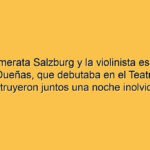 La Camerata Salzburg y la violinista española María Dueñas, que debutaba en el Teatro Colón, construyeron juntos una noche inolvidable