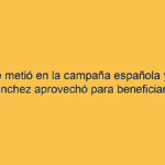 Milei se metió en la campaña española y Pedro Sánchez aprovechó para beneficiarse