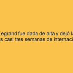 Mirtha Legrand fue dada de alta y dejó la clínica tras casi tres semanas de internación